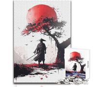 Rompecabezas de 1000 Piezas para Adolescentes Sekiro Shadows Die Twice, Ideal para un rato de Relax, Troquelado de precisión Fina, tamaño 38x52cm