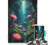 Rompecabezas de 1000 Piezas para Adolescentes Selva, Juego Imposible, interacción Entre Padres e Hijos, cumpleaños 38x26cm