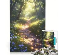 Rompecabezas de 1000 Piezas para Adolescentes: Sendero del Bosque Encantado, Juegos para Toda la Familia, Un Reto para completar, Regalos para Amigos y Familiares 50x75cm