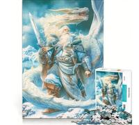 Rompecabezas de 1000 Piezas para Adolescentes Señor Dragón de Invierno Juegos educativos Carrera de Velocidad Manual colección de Artistas Bellas Artes 50x75cm