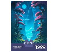 Rompecabezas De 1000 Piezas para Adolescentes Serene Moonlit River Rompecabezas para Adultos Juego Familiar Difícil Difícil Cumpleaños Y Navidad 52x38cm/1000pcs