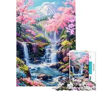 Rompecabezas de 1000 Piezas para Adolescentes Serenidad ﹨u Tranquilidad Rompecabezas para Adultos Juegos relajantes Mejora la Memoria Actividades Divertidas en casa (Tamaño 38x52cm)
