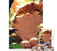 Rompecabezas de 1000 Piezas para Adolescentes Serenity in The Glade Juguetes antiestrés Obra de Arte Regalo Juego de ingenio con póster a Juego y Hoja de Trivia tamaño 38x26cm