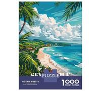 Rompecabezas De 1000 Piezas para Adolescentes Seven Mile Beach, Jamaica Rompecabezas para Adultos Juego De Ingenio Juego De Corte De Precisión Regalos Desafiantes 70x50cm/1000pcs