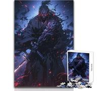 Rompecabezas de 1000 Piezas para Adolescentes Shadow Warrior, Ideal para Momentos de Relax, Troquelado de precisión Fina, tamaño 38x26cm