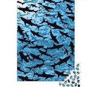 Rompecabezas De 1000 Piezas para Adolescentes Shark iPhone Wallpaper HD Rompecabezas para Adultos Juguetes DIY Alivio del Estrés Oferta como Regalos para Toda La Familia 70x50cm/1000pcs