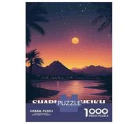 Rompecabezas De 1000 Piezas Para Adolescentes Sharm El-Sheikh Egypt Sunset Landscape Rompecabezas Para Adultos Juegos Relajantes Vacaciones En Casa Matar El Tiempo Desafiante De Completar 38x26cm/1000