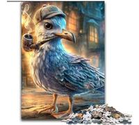 Rompecabezas de 1000 Piezas para Adolescentes Sherlock Holmes Gaviota, Juego Familiar antiestrés, desafío difícil, Potencia el Amor en Pareja (tamaño 26x38cm)
