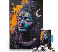 Rompecabezas de 1000 Piezas para Adolescentes Shiva cósmico Juguetes educativos de Aprendizaje Regalos de cumpleaños, Regalos, Arte Mural 75x50cm