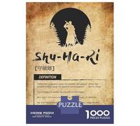 Rompecabezas De 1000 Piezas para Adolescentes Shu Ha Ri Rompecabezas para Adultos Juego Práctico Mejora La Memoria para Cumpleaños, Navidad 52x38cm/1000pcs
