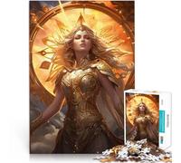 Rompecabezas de 1000 Piezas para Adolescentes Signo del Zodiaco Virgo desafío Educativo Actividades Divertidas en casa, Regalos de cumpleaños, Regalos de Viaje, 52x38cm