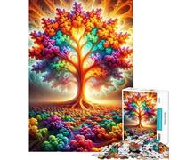 Rompecabezas de 1000 Piezas para Adolescentes Sinfonía Cromática Rompecabezas para Adultos Juguetes antiestrés para la diversión Familiar Ayuda a ejercitar el Cerebro (tamaño 50x75cm)