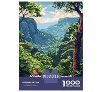 Rompecabezas De 1000 Piezas para Adolescentes Sinharaja Forest, Sri Lanka Illustration Rompecabezas para Adultos Juego Familiar Difícil Difícil Cumpleaños Y Navidad 52x38cm/1000pcs