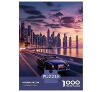 Rompecabezas De 1000 Piezas para Adolescentes Skyline Reflections Rompecabezas para Adultos Juegos Familiares Decoración De Pared Regalos Y Cumpleaños Únicos 38x26cm/1000pcs