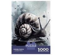Rompecabezas De 1000 Piezas para Adolescentes Snail Slow and Steady Rompecabezas para Adultos Juego Familiar Decoración del Hogar Cumpleaños Y Navidad 70x50cm/1000pcs