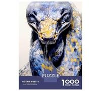 Rompecabezas De 1000 Piezas para Adolescentes Snake Watercolor Art Rompecabezas para Adolescentes Juguetes Antiestrés Difícil Gran Regalo para Jugar 70x50cm/1000pcs