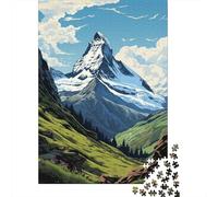 Rompecabezas De 1000 Piezas para Adolescentes Snow-Capped Mountain Landscape-1 Rompecabezas para Adultos Juego Familiar Análisis Y Lógica Actividades Divertidas En Casa 70x50cm/1000pcs