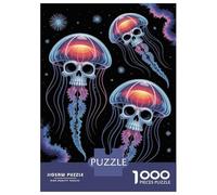 Rompecabezas De 1000 Piezas para Adolescentes Snowboarding WPAP Sunset Rompecabezas para Adultos Juegos De Relajación Ensamblaje De Patrones Diversión En Casa Actividades, 70x50cm/1000pcs