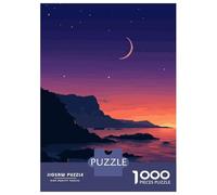 Rompecabezas De 1000 Piezas para Adolescentes SoCal Coast Lofi Pixel Art Rompecabezas para Adolescentes Juegos Relajantes Decoración Juego Desafiante Regalos 52x38cm/1000pcs