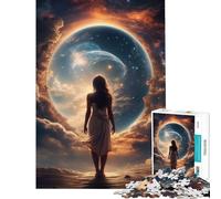 Rompecabezas de 1000 Piezas para Adolescentes solitarios Juego Educativo Juguetes Juegos educativos Regalos de cumpleaños patrón de Montaje (tamaño 38x52cm)