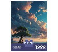 Rompecabezas De 1000 Piezas para Adolescentes Solitary Mountain View Rompecabezas para Adultos Juego Práctico Pero Divertido Y Humorístico para Cumpleaños, Navidad 70x50cm/1000pcs