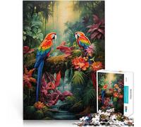 Rompecabezas de 1000 Piezas para Adolescentes Sonidos relajantes de pájaros Alivio del estrés Toda la Familia. 38x26cm