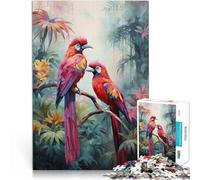 Rompecabezas de 1000 Piezas para Adolescentes Sonidos relajantes de pájaros Juego de ingenio Juguetes de decoración del hogar 38x26cm