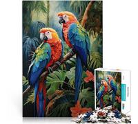 Rompecabezas de 1000 Piezas para Adolescentes Sonidos relajantes de pájaros Juegos Divertidos Juguetes de decoración del hogar 52x38cm