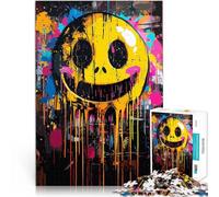 Rompecabezas de 1000 Piezas para Adolescentes Sonrisas locas en abundancia Juego Intelectual de Juguete Juego de desafío único 50x70cm