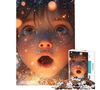 Rompecabezas de 1000 Piezas para Adolescentes Sorprende a tu Hijo con Luces Brillantes Difícil y desafiante Actividades Familiares Juguetes de decoración para el hogar para Mayores de 14 años Juego