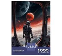 Rompecabezas De 1000 Piezas para Adolescentes Space Exploration Adventure -2 Rompecabezas para Adultos Juegos Relajantes Alivia El Estrés Ayuda A Ejercitar El Cerebro 38x26cm/1000pcs