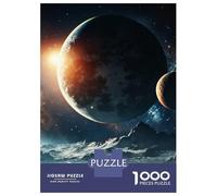 Rompecabezas De 1000 Piezas para Adolescentes Space Mystic Planet Rompecabezas para Adultos Juguetes Antiestrés Análisis Y Lógica Cumpleaños Y Navidad 52x38cm/1000pcs