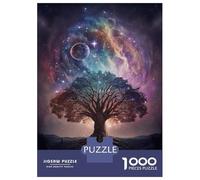 Rompecabezas De 1000 Piezas para Adolescentes Space of Tree Rompecabezas para Adolescentes Juego De Ingenio Regalos para Mujeres Actividades Divertidas En Casa 52x38cm/1000pcs