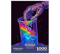 Rompecabezas De 1000 Piezas para Adolescentes Space Rainbow Rompecabezas para Adultos Juego Familiar Difícil Difícil Cumpleaños Y Navidad 52x38cm/1000pcs