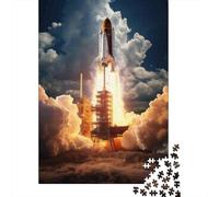 Rompecabezas De 1000 Piezas para Adolescentes Space Shuttle Launch-2 Rompecabezas Juegos Divertidos para La Diversión Familiar Oferta como Regalos para Toda La Familia 70x50cm/1000pcs