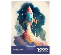 Rompecabezas De 1000 Piezas para Adolescentes Spaceship to The Infinite Rompecabezas para Adultos Juegos De Relajación Ensamblaje De Patrones Diversión En Casa Actividades, 70x50cm/1000pcs