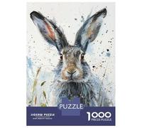 Rompecabezas De 1000 Piezas para Adolescentes Splash of Hare Rompecabezas para Adultos Juego Familiar Decoración del Hogar Cumpleaños Y Navidad 70x50cm/1000pcs