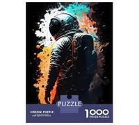 Rompecabezas De 1000 Piezas para Adolescentes Splatter Astronomy Rompecabezas para Adultos Juegos Relajantes Desafío Difícil Diversión En Casa Actividades, 52x38cm/1000pcs