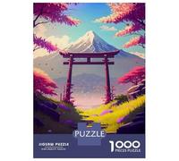 Rompecabezas De 1000 Piezas para Adolescentes Spring In Japan Rompecabezas Juego Práctico Mejora La Memoria Oferta como Regalo para Toda La Familia 52x38cm/1000pcs