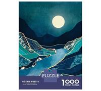 Rompecabezas De 1000 Piezas para Adolescentes Spring River Night Rompecabezas para Adultos Juguetes Antiestrés Análisis Y Lógica Cumpleaños Y Navidad 38x26cm/1000pcs