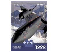 Rompecabezas De 1000 Piezas para Adolescentes SR-71B Blackbird Rompecabezas para Adultos Juego Práctico Difícil Regalos De Cumpleaños Y Únicos 38x26cm/1000pcs