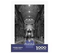 Rompecabezas De 1000 Piezas para Adolescentes St. Peters Basilica Interior Rompecabezas para Adultos Juegos Divertidos Decoración Perfecta Regalo De Cumpleaños, Regalos, 70x50cm/1000pcs