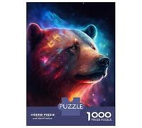 Rompecabezas De 1000 Piezas para Adolescentes Star Bear Rompecabezas para Adultos Juego De Ingenio Análisis Y Lógica Actividades Divertidas En Casa, 70x50cm/1000pcs