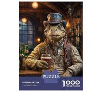 Rompecabezas De 1000 Piezas para Adolescentes Steampunk Craft Beer Dino Rompecabezas Juego De Ingenio Decoración De Pared Regalos De Cumpleaños Y Únicos 38x26cm/1000pcs