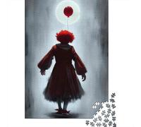 Rompecabezas De 1000 Piezas para Adolescentes Stephen King'S IT Poster Rompecabezas para Adultos Juegos Divertidos Desafío Educativo De Análisis Y Lógica 70x50cm/1000pcs