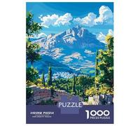 Rompecabezas De 1000 Piezas para Adolescentes Stone Path to Mountain View Rompecabezas para Adultos Juegos Relajantes Decoración De Pared 70x50cm/1000pcs