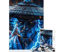 Rompecabezas de 1000 Piezas para Adolescentes Storm Spirit Hero Juguetes antiestrés Regalo de cumpleaños Juego de ingenio con póster a Juego y Hoja de Trivia tamaño 38x52cm