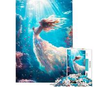 Rompecabezas de 1000 Piezas para Adolescentes Sueño Submarino Ideal para cumpleaños Navidad y diversión Familiar Juguete Educativo Apto para Mayores de 14 años 38x26cm