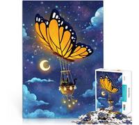 Rompecabezas de 1000 Piezas para Adolescentes Sueños del Gato Viajero Aprendizaje Educativo Decoración hogar 75x50cm