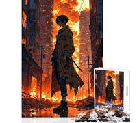 Rompecabezas de 1000 Piezas para Adolescentes Superviviente del páramo Rompecabezas de 1000 Piezas para Juegos relajantes Regalo de cumpleaños Análisis y lógica (38x52cm)